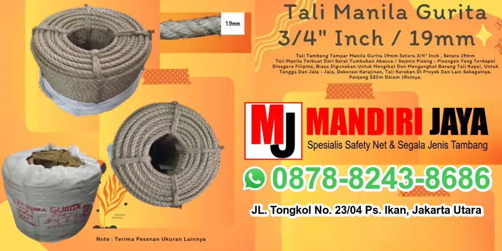 Jual Tali Manila Kualitas Premium Murah dan Berkualitas