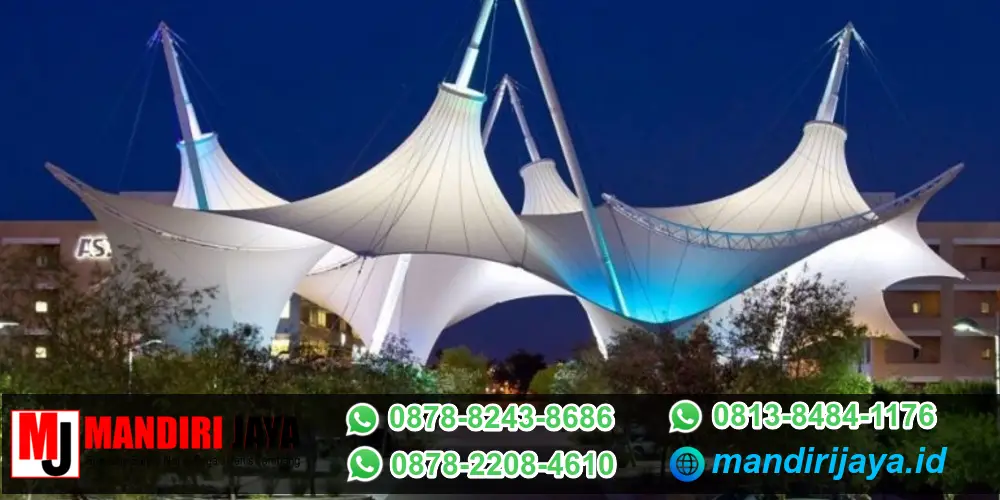 Produsen Tenda Membrane untuk Area Komersial: Desain dan Fungsionalitas